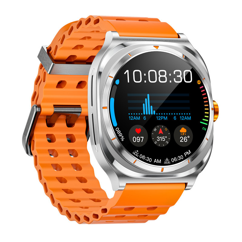 Smartwatch With TWS Earphones Bluetooth Sports Watch Heart Rate And Sleep Monitor 2 In 1_voghion.com