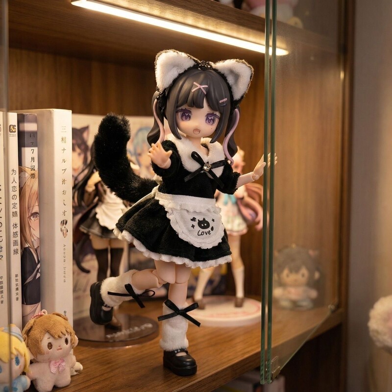 8-Point Bjd 12-Point Doll Clothes 11- 17cm Penny Bunny a Si Body Ymy Movable Doll Maid Outfit 8-Point Bjd 12-Point Doll Clothes 11- 17cm Penny Bunny a Si Body Ymy Movable Doll Maid Outfit
