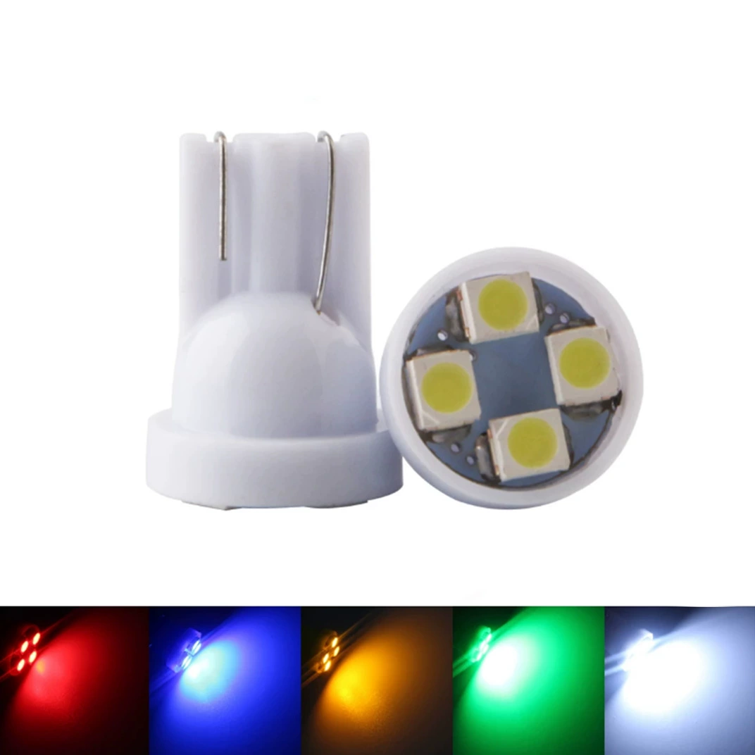 T10 W5W 194 3528 1210 4SMD индикатор света прибора свет номерного знака LED