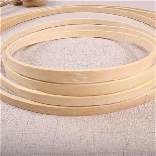 Bamboo hoop round embroidery inner ring bamboo frame craft wedding backdrop decoration material bamboo embroidery hoop silk