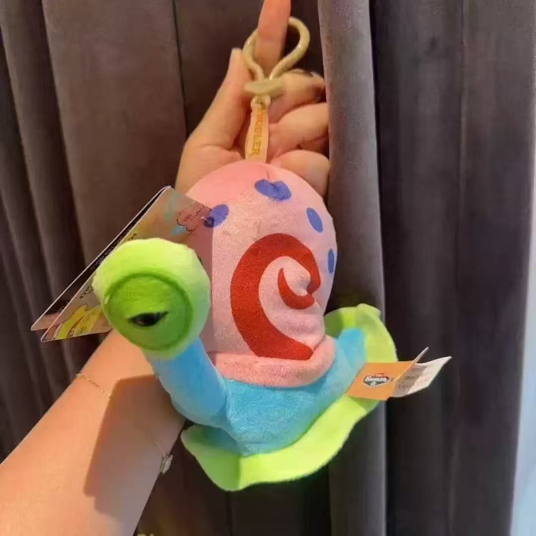 Fuggler SpongeBob SquarePants Keyring Series Gary the Snail Plush Keyring