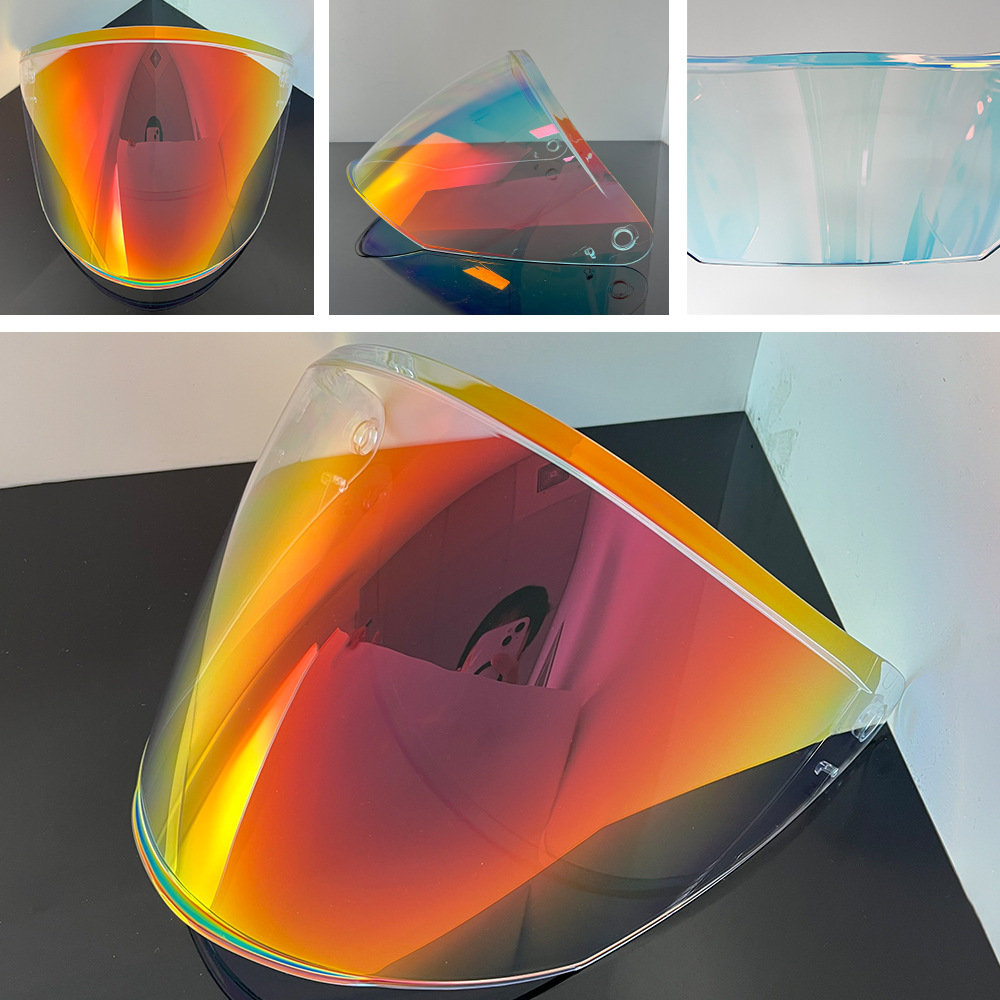 Helmet Lens Adapted to Of626, Compass Sun Protection and Uv Protection Day and Night Of626 Helmet Mirror