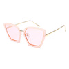 Fashionable elegant sunglasses suitable for men and women, decorations, glasses, cat's eye, fitted, wholesale