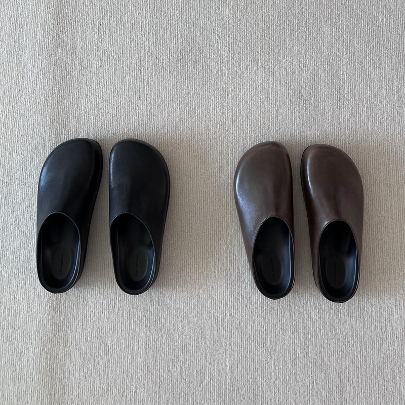 2026 New Fashion Versatile Slip-On Mules for Women, Genuine Leather Soft Sole Breathable Casual Leather Shoes 2026 New Fashion Versatile Slip-On Mules for Women, Genuine Leather Soft Sole Breathable Casual Leather Shoes
