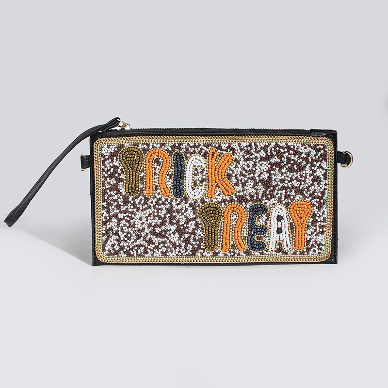 Bohemian Style Bag Rice Pearl Ethnic Style Satchel Clutch Bag Flower PU Travel Shoulder Crossbody Women's Bag Bohemian Style Bag Rice Pearl Ethnic Style Satchel Clutch Bag Flower PU Travel Shoulder Crossbody Women's Bag