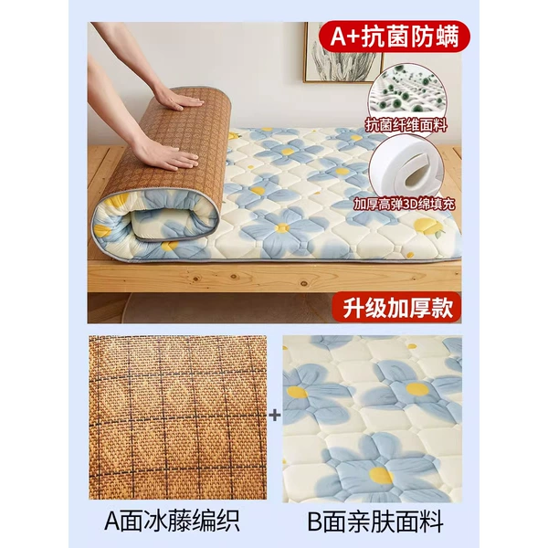 Antibacterial mat, double-sided mattress, 4.5cm, 3D, increased thickness