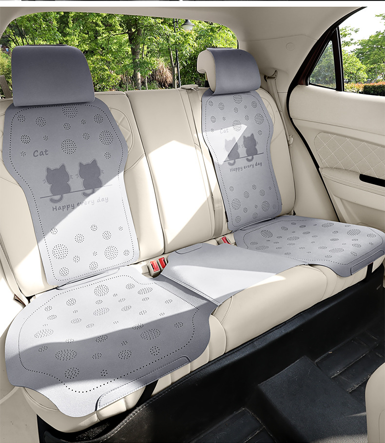 Car Seat Cushion, Universal for All Seasons, Half-Cover Seat Cushion, Winter Car Seat Cover, Trendy New Cute Seat Cover