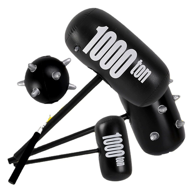 Надувной метеоритный молоток Spike Hammer черный колючий молоток тысячи тонн детский надувной молоток из ПВХ Заводской магазин