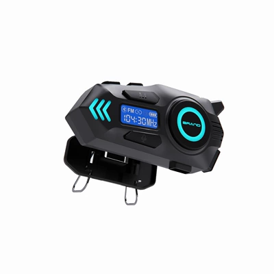 Waterproof Dustproof Power Display — Motorcycle Helmet Headset
