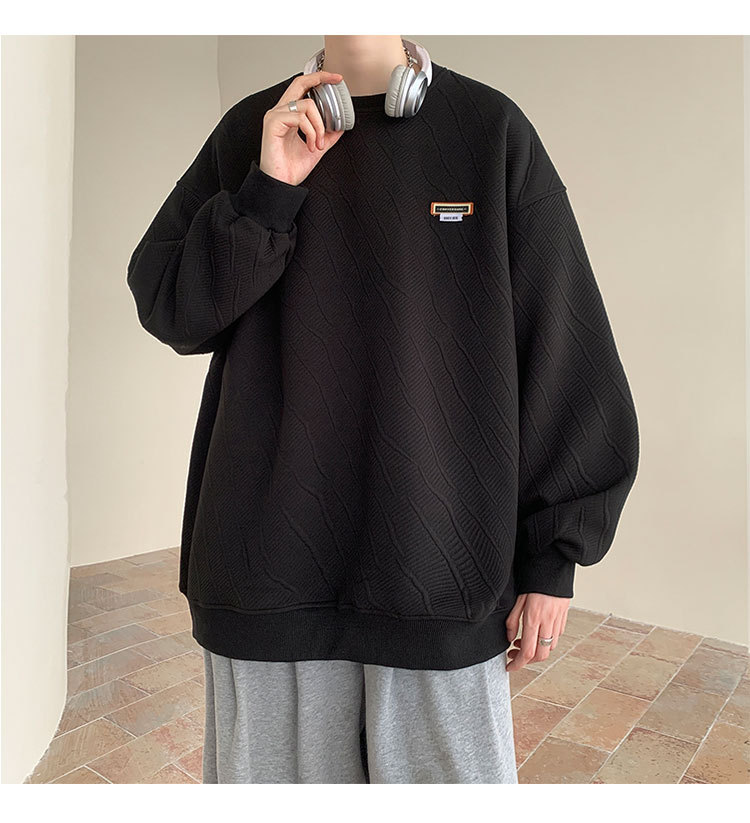 Harajuku pullover sweater in white