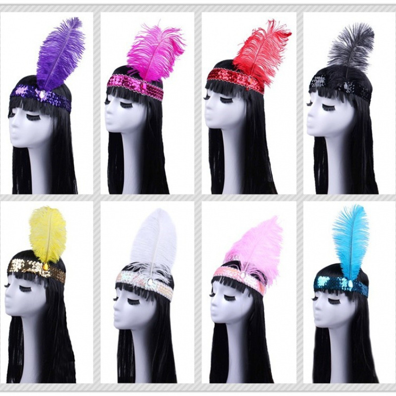 1 Halloween Savage COS pluma tocado pluma indio tocado pluma negro rojo blanco sombrero jefe indio