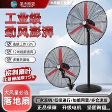 工业风扇大风力立式家用除甲醛大风扇牛角商用大功率挂壁式落地扇