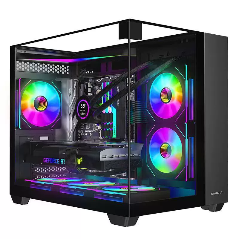 (Black Mythical Goku) системный блок 13400F Core i5, сборка с индексом 4070 для офиса и игр в режиме «живой»