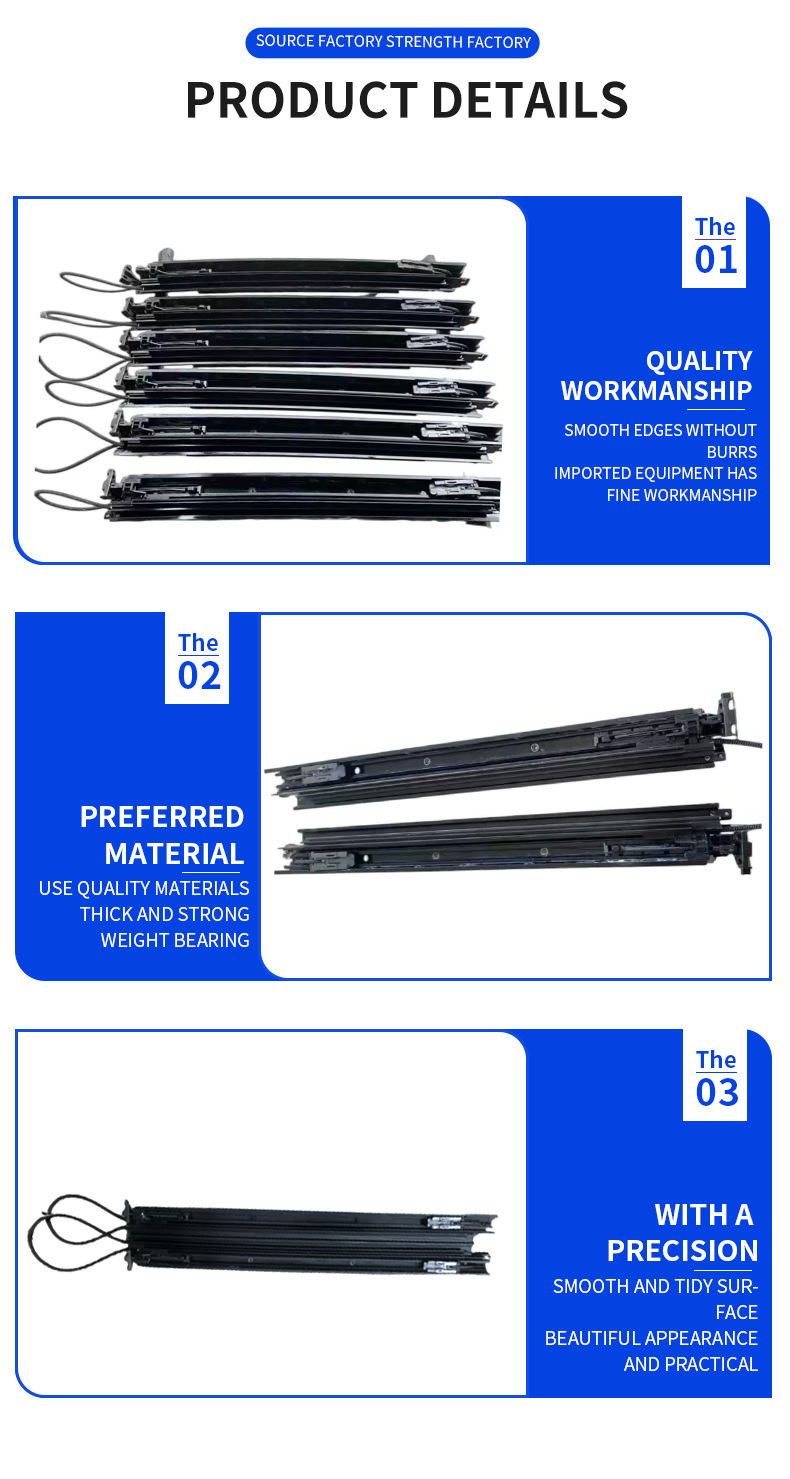 Source Factory Mercedes-Benz W205 Dedicated Sunroof Track Bracket Glass Slider Source Factory Parts