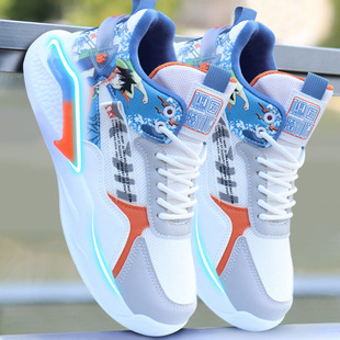Youth Men's shoes autumn mesh shoes men's breathable versatile trendy casual shoes student sports shoes handsome men's shoes