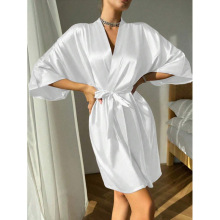 O 79541 Silk-like ϵ�� women's bathrobe ����zϵ��Ůʿԡ��
