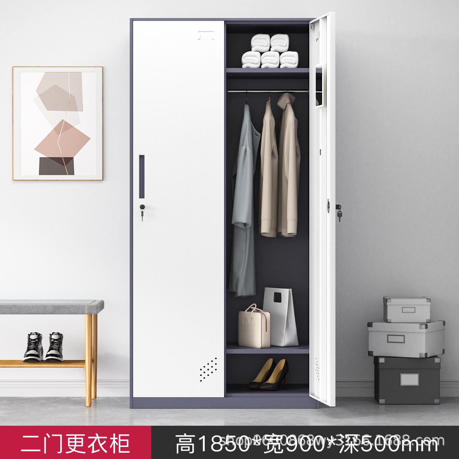 Desmontaje y montaje de casilleros, armario colgante de varias puertas, dormitorio del personal, armario de metal con cerradura, armario de almacenamiento de gimnasio