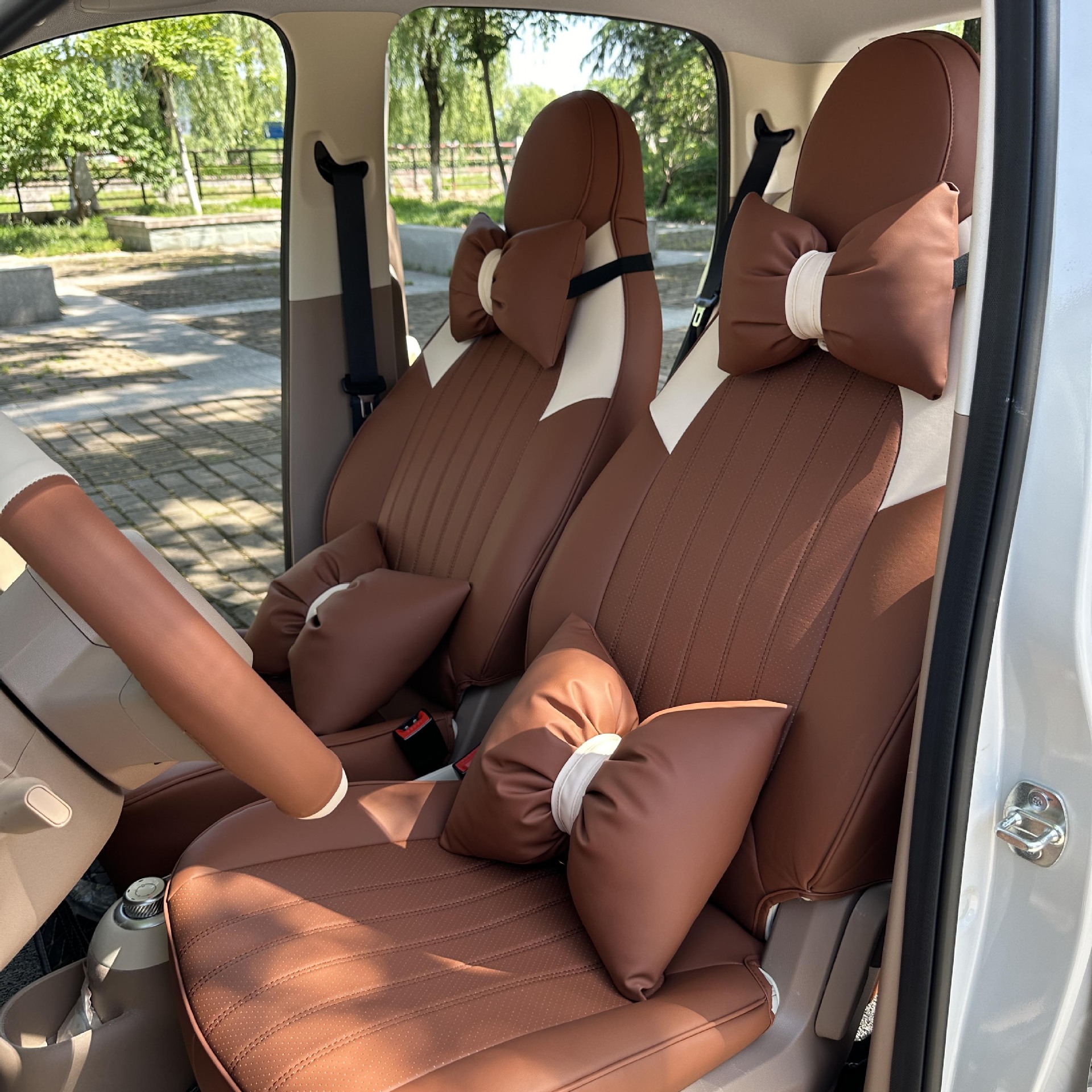 25 Models of the Fourth Generation Wuling Hongguang Miniev Seat Cover Four-Door Version Special Seat Cover Mini Four-Season Car Seat Cushion