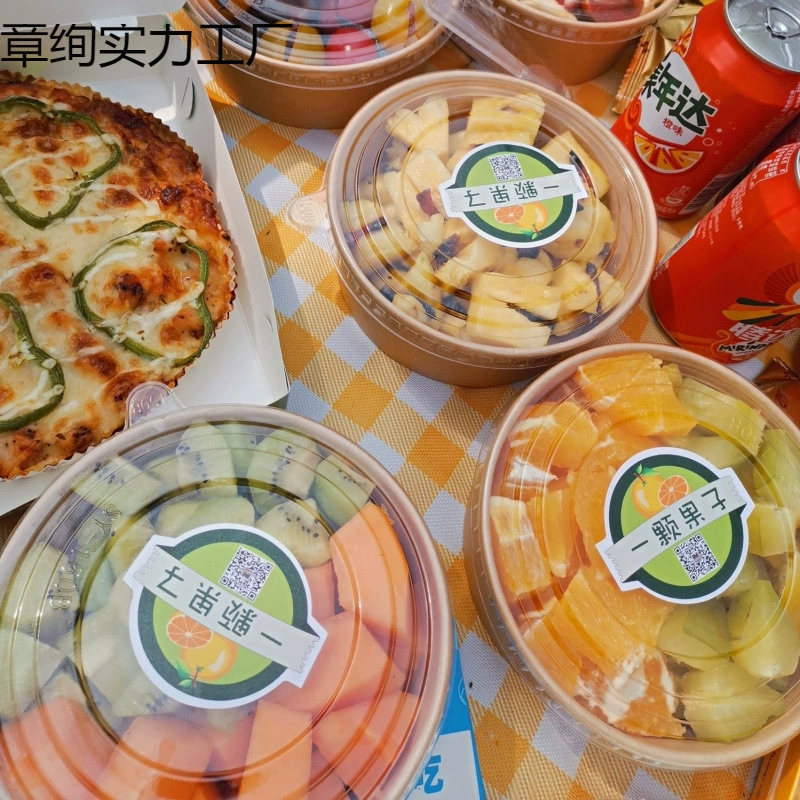 Одноразовый ланч-бокс, фруктовая нарезка и обед с пониженным содержанием жира, необходимые принадлежности для весеннего отдыха и пикника, коробка для фруктов, портативная интернет-знаменитость с крышкой для прогулок