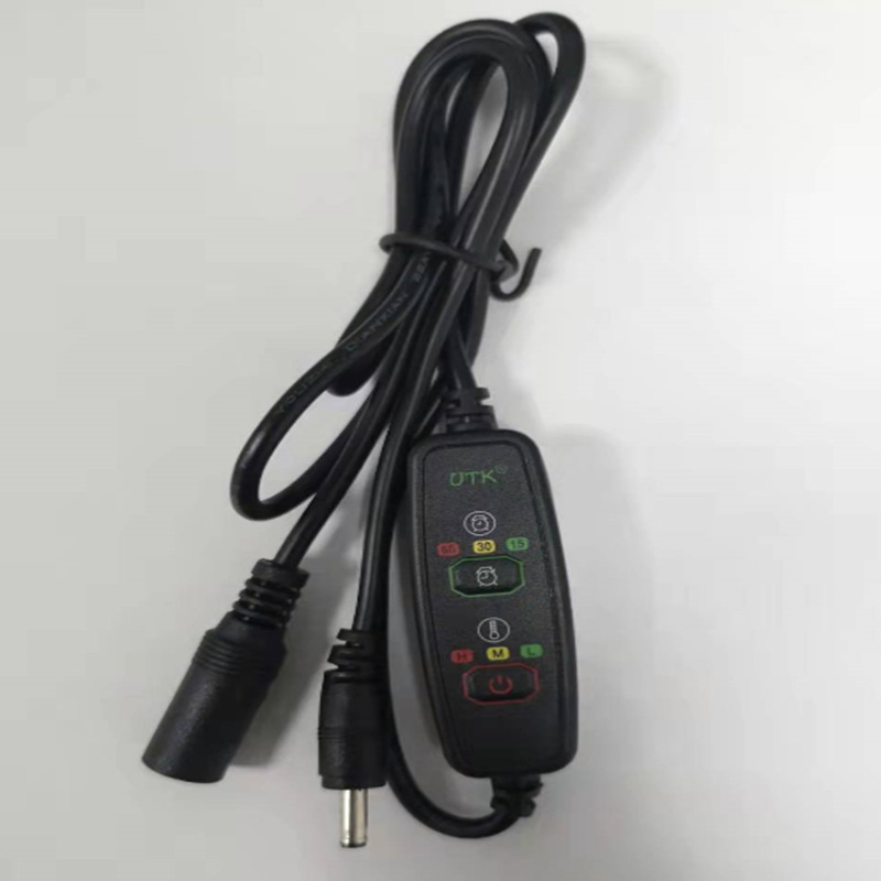 3.7V-12V Online Three-Speed Temperature Control Timer Switch Wholesale Electric Heating Product Temperature Control Switch Small Adjustable