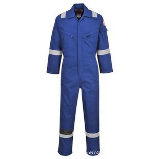 Portwest Protective Clothing Flame Retardant Anti-static Anti-uv All-in-one Work Clothes High Reflective Coveralls FR28