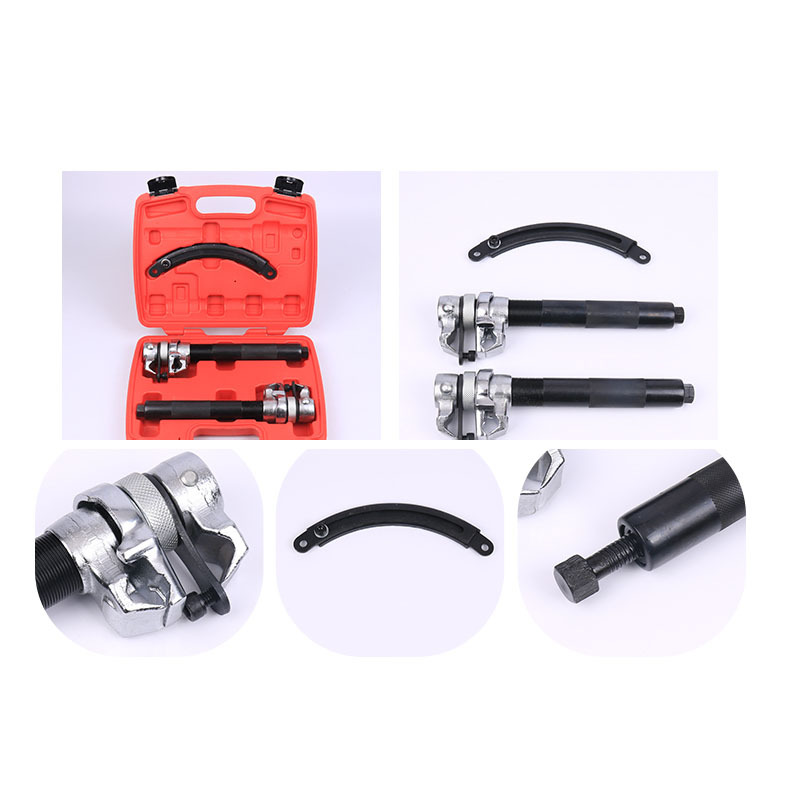 Herramienta de extracción de compresor de resorte para amortiguador, extractor de amortiguador de resorte tipo garra, colección de herramientas especiales para reparación de automóviles.