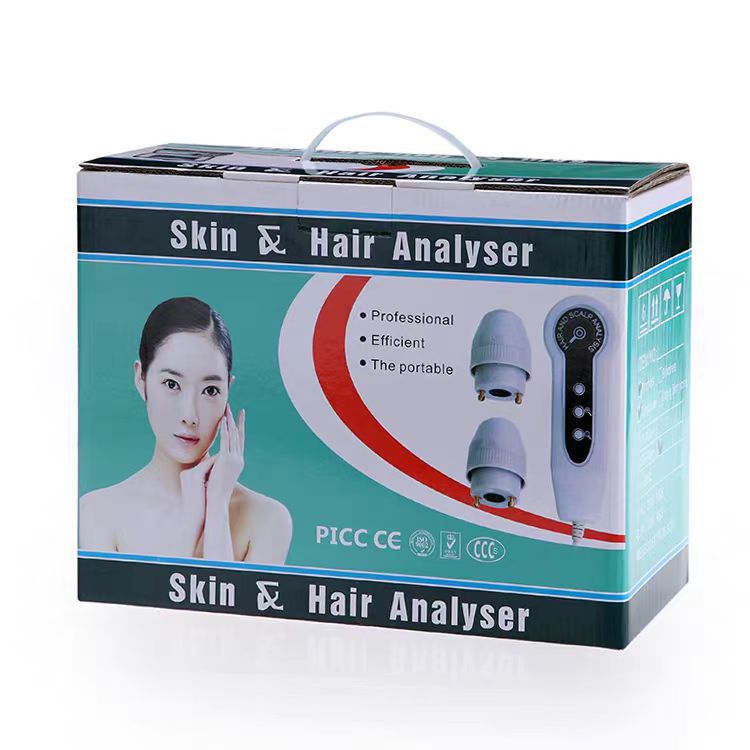 Analizador de Cuero Cabelludo, Probador de Cabello y Piel, 9 Pulgadas, 10 Pulgadas Fijo, 12 Pulgadas, Dispositivo de Belleza Recargable con Enchufe para Uso en Tiendas