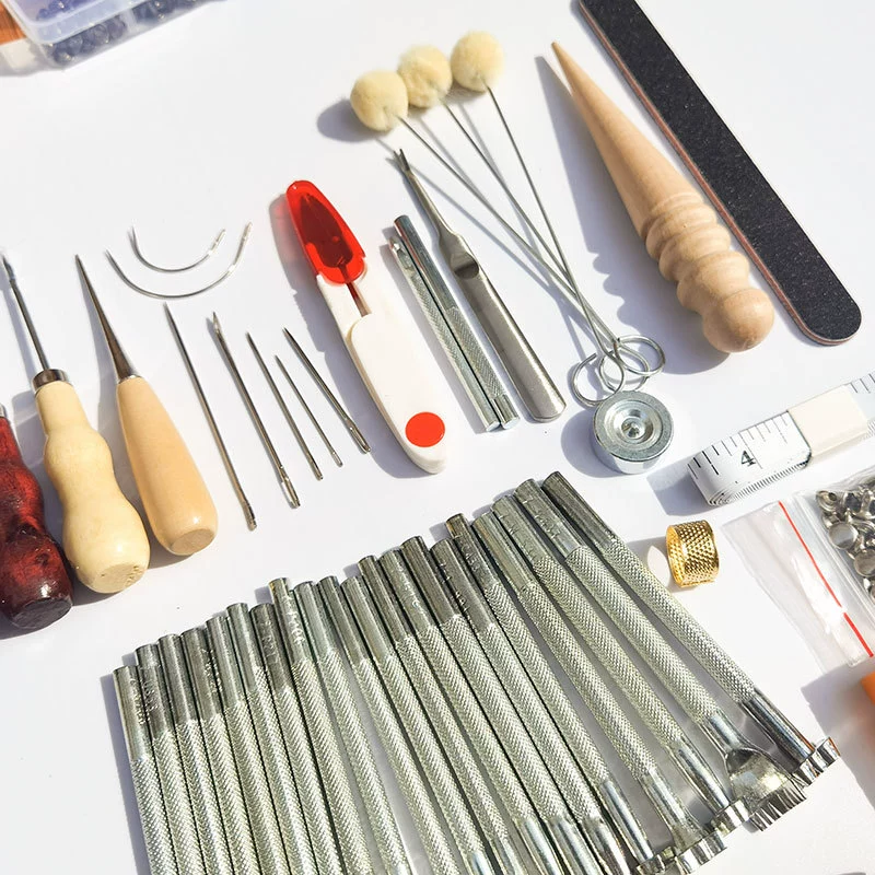 Leather Tool Handmade Cortee Making Leather DIY Tool Set Handmade Leather Leather Bag Tools