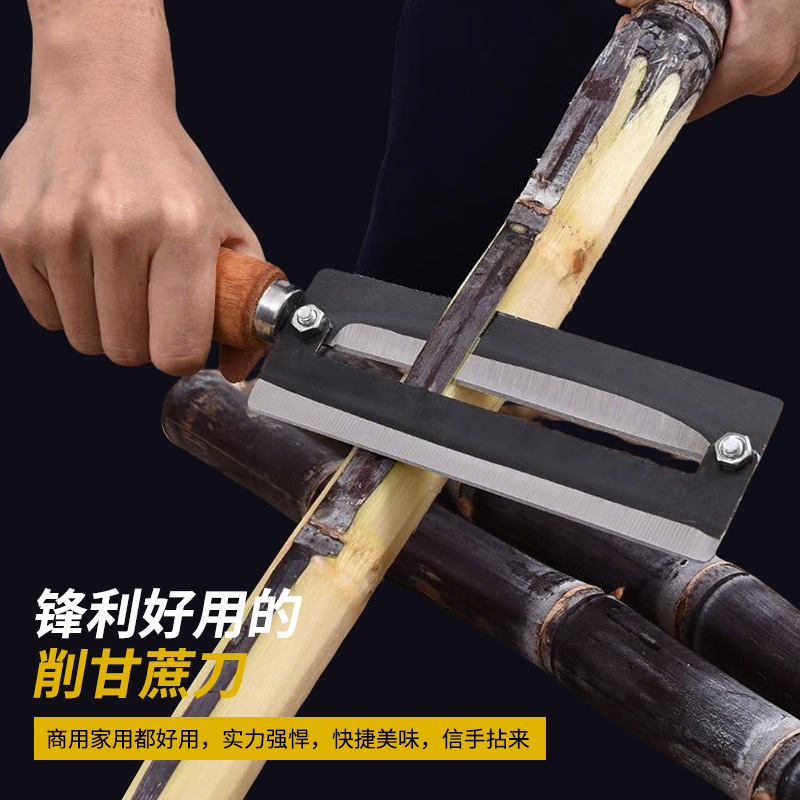 メーカー在庫あり大型炭素鋼サトウキビナイフ、レタス皮むきナイフ、パイナップルナイフ、ステンレススチールメロン皮むきフルーツナイフ、ストールナイフ|undefined