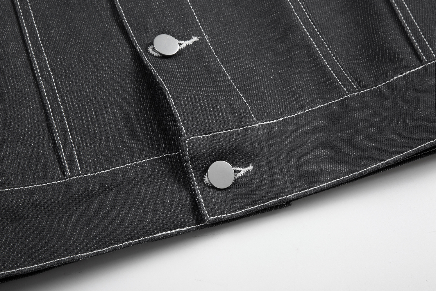 Giacca di jeans uomo e donna in stile street washed blu denim_voghion.com