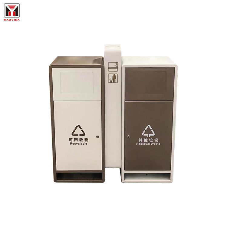 好意达户外不锈钢垃圾桶 小区公园经典创意垃圾箱 市政环卫果皮箱