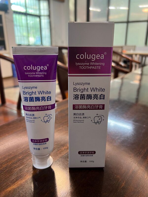 溶菌酶牙膏色修美白去牙黄去口臭清新口气烟渍牙渍益生菌小苏打|undefined