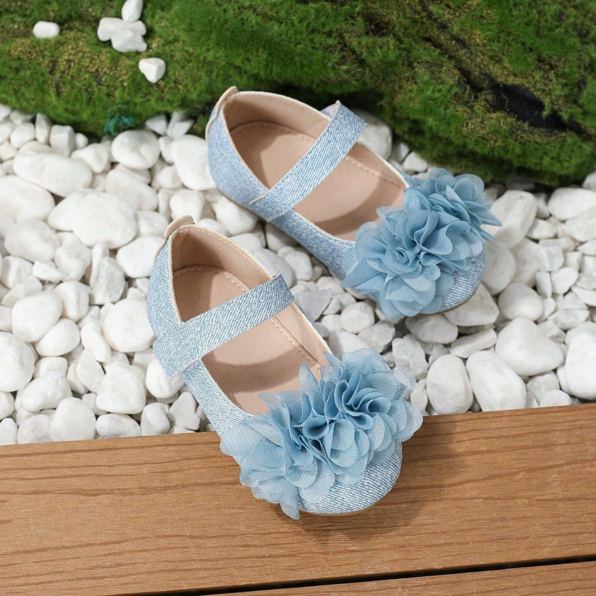 Трансграничная внешняя торговля корейская версия сладкого темперамента с юбкой плоской подошвы туфли