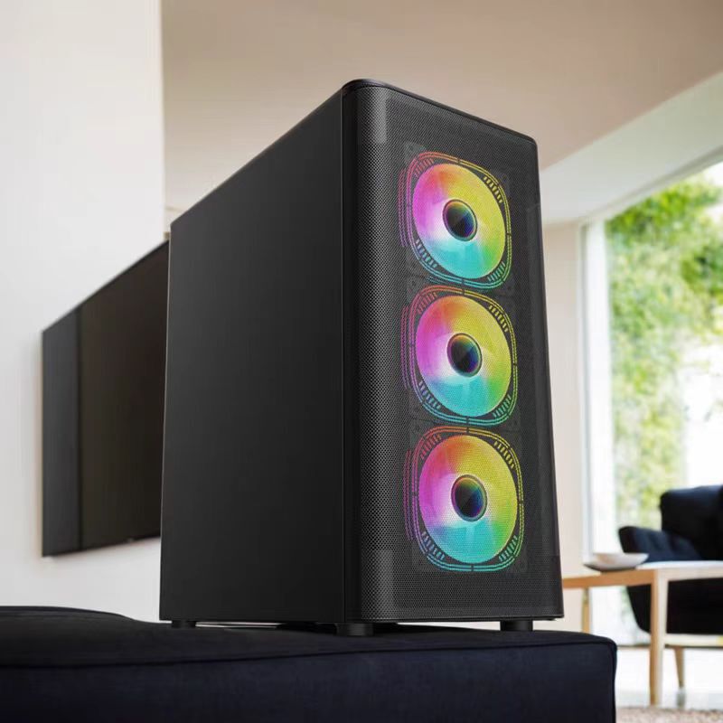 Tank dual-channel EATX large motherboard X79 armored vehicle X99 water-cooled back-line chassis desktop computer empty box server