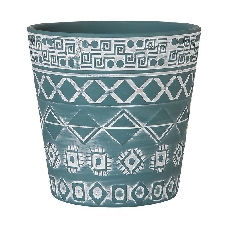Dark green single basin