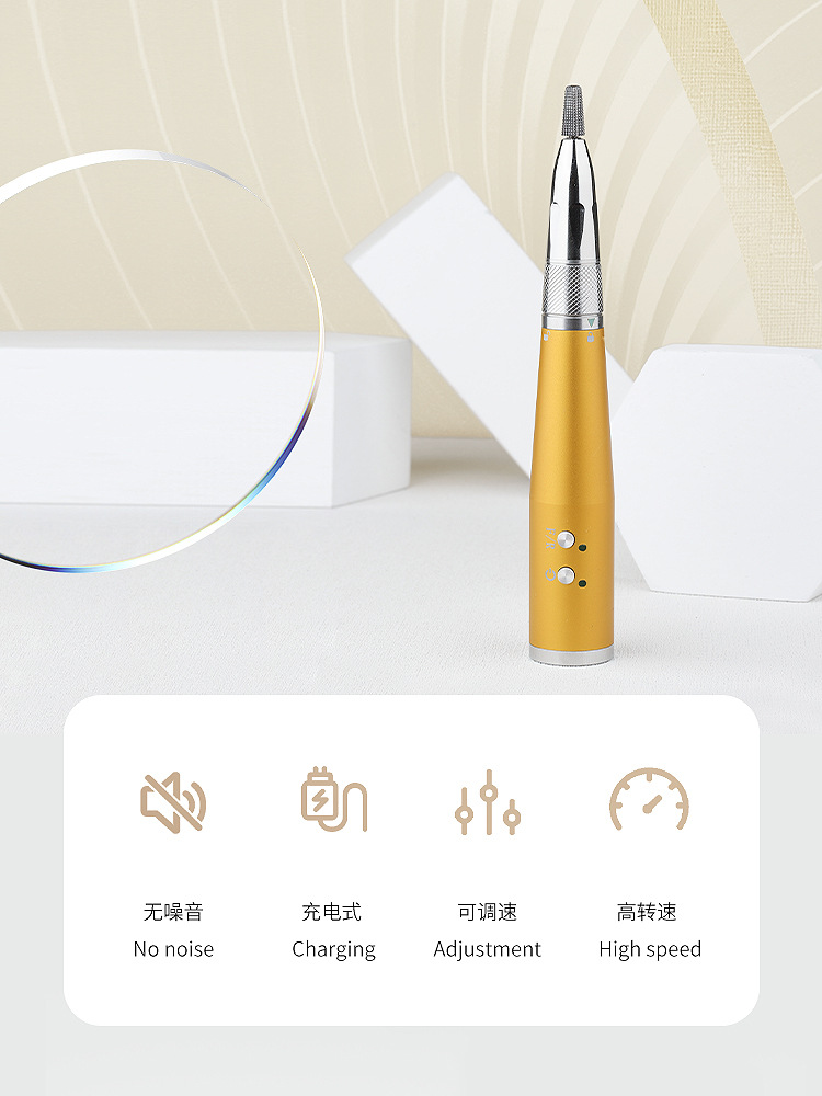 Stardim era pincelless inalámbrico nail polisher para eliminar la piel muerta nail polisher herramienta de manicuras máquina de pulido portátil