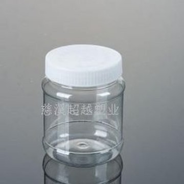 全透明圆形PET塑料瓶 蜂蜜瓶500g 花生酱瓶 花草茶瓶(A5)