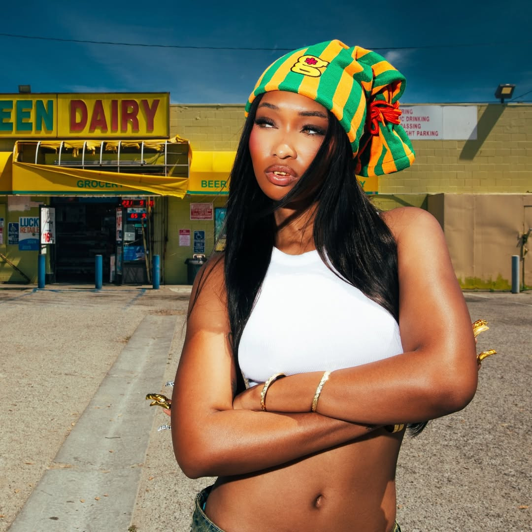American Street Style Y2K Retro Striped Color-Blocking Quirky Brimless Beanie with Letter Embroidery, Casual and Unisex