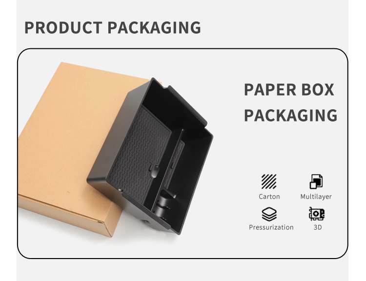 Suitable for 24-25 Mitsubishi Triton Armrest Box Storage Box L200 Car Storage Car Modification Accessories