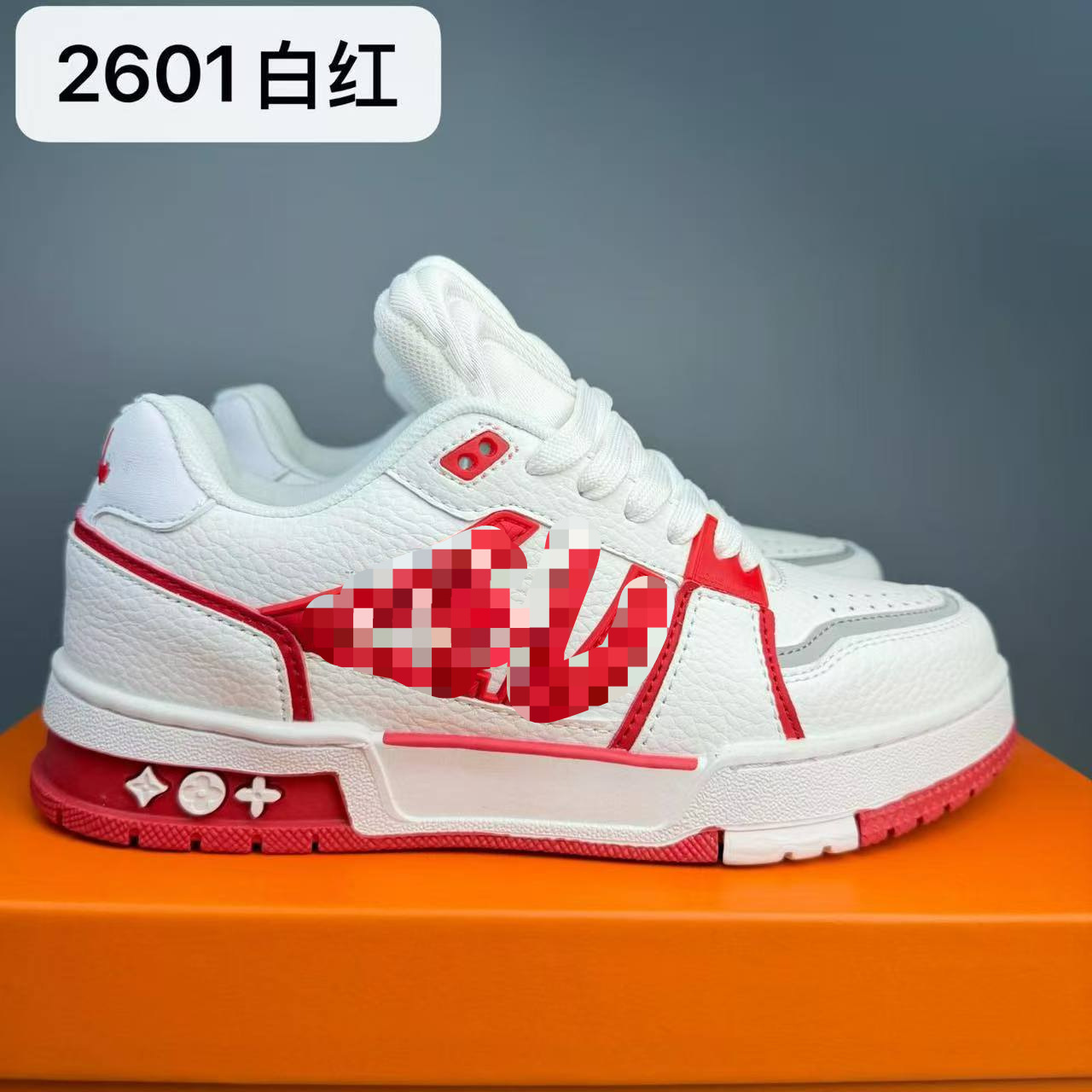 2601 Blanco rojo