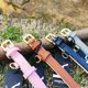Cross-border Amazon pet supplies dog collar first layer cowhide dog collar waterproof double layer durable cat collar