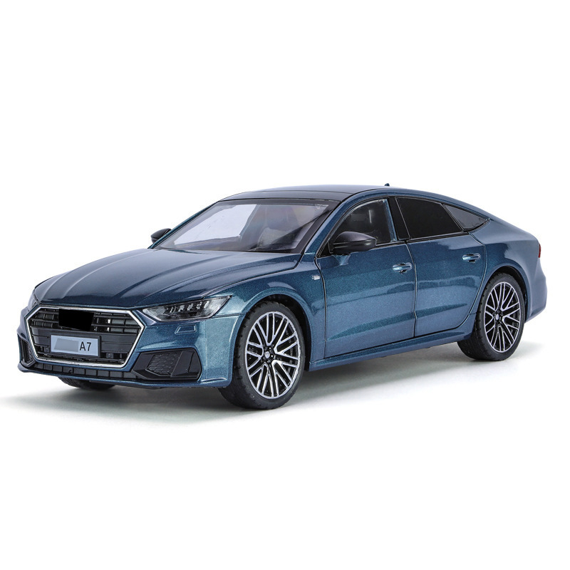 1: 24 Audi A7 modelo de automóvil de aleación colección de adornos juguetes de aleación de simulación de automóvil de juguete Chenghai
