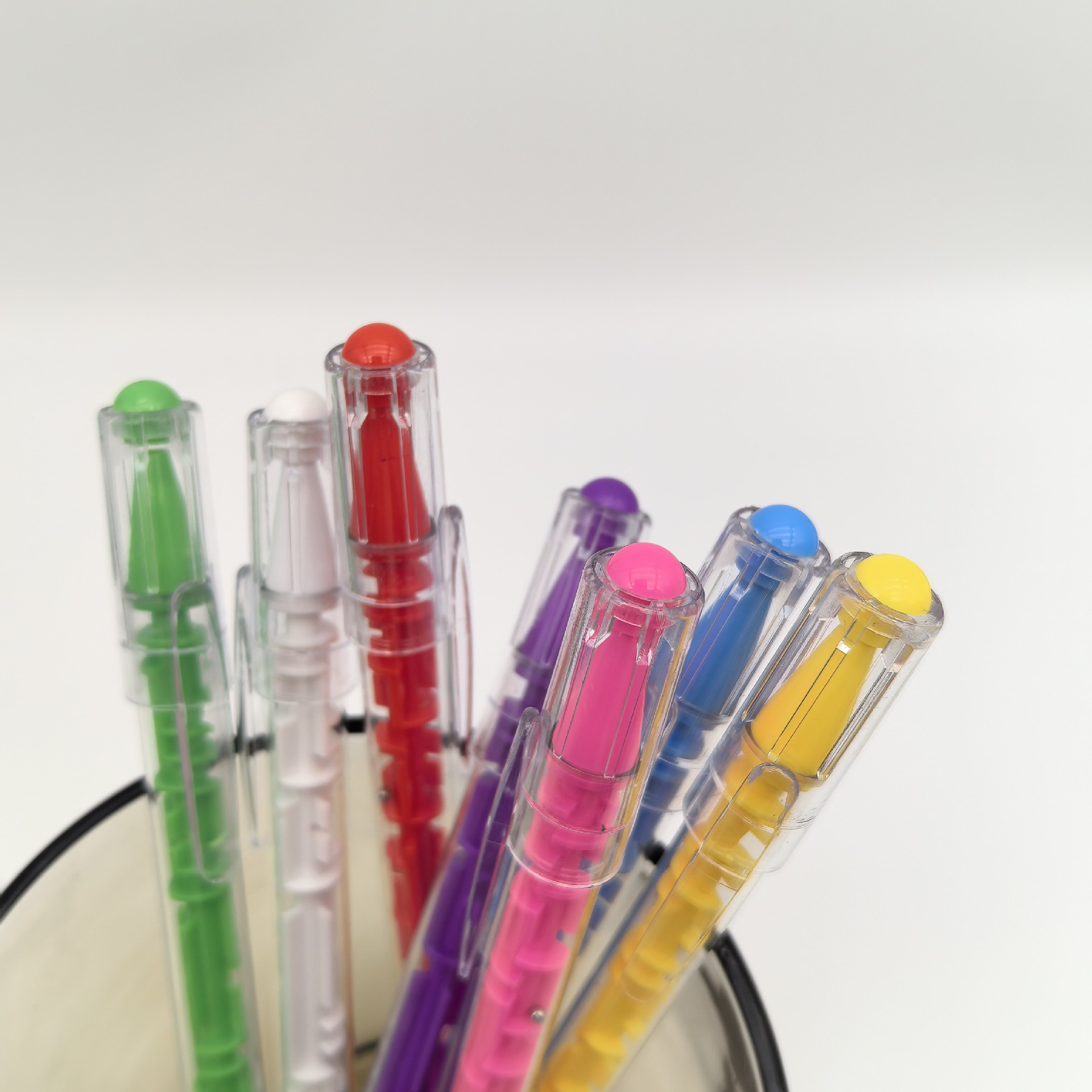 Papelería de oficina creativa lápiz de bola laberinto de color curioso puzzle lápiz de bola puede imprimir logotipo divertido lápiz de bola