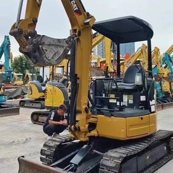 Línea de exportación extranjera de segunda mano excavadora 20 30 35 305 306 307 excavadora