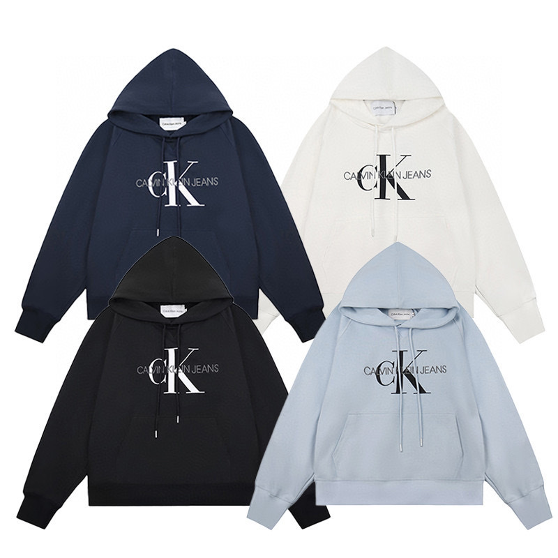 European and American cross-border trendy brand autumn and winter new fashion hooded sweatshirt for men and women, casual sports sweatshirt with embroidered printed letters
