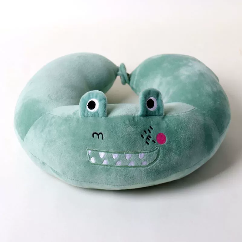 Cartoon neck pillow for car for traveling for sleep