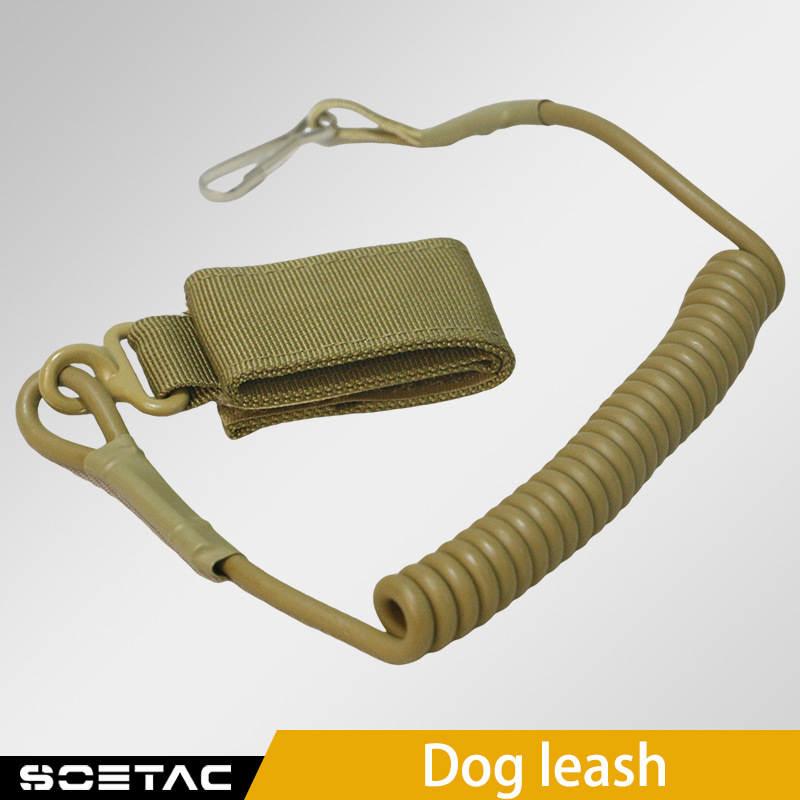 Cuerdas tácticas multifuncionales anti-perdida cuerda elástica cuerda de arma de resorte militar al aire libre cuerda elástica llavero
