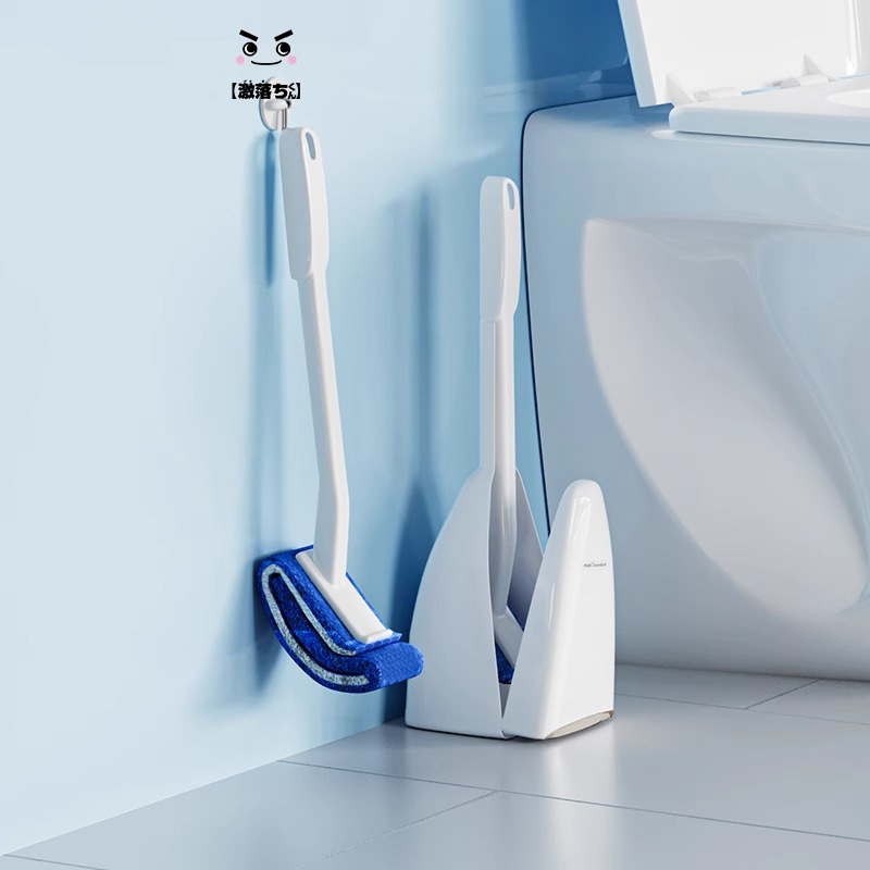 Japanese Lec Long-Handled Toilet Brush Set Toilet Cleaning Household Soft-Bristled Cleaning Brush Toilet Brush