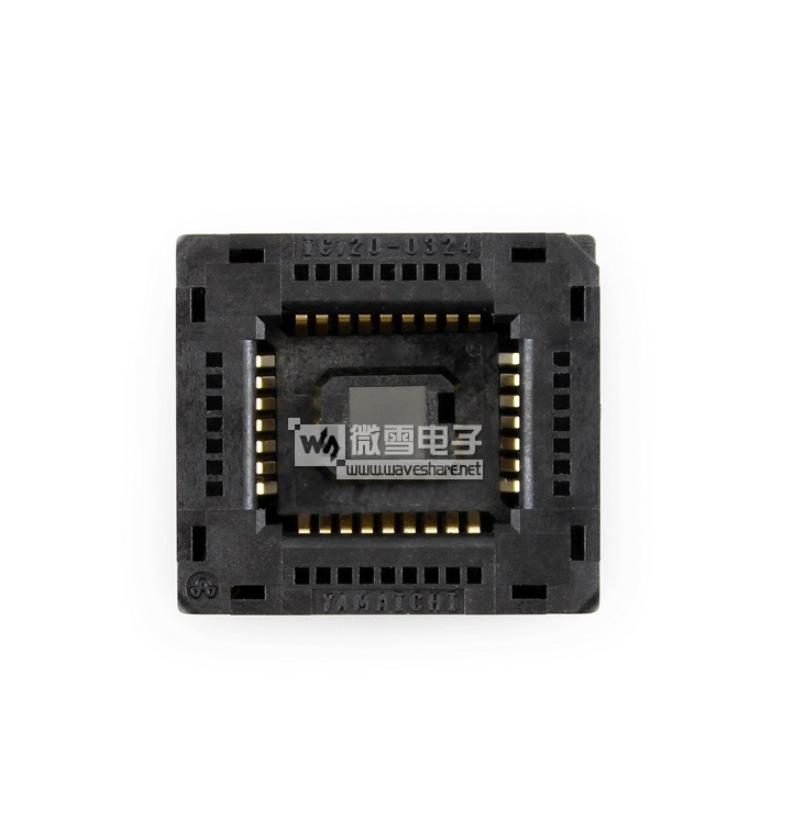 IC芯片进行烧写测试PLCC32 引脚间距1.27mm 编程座 测试座 老化座