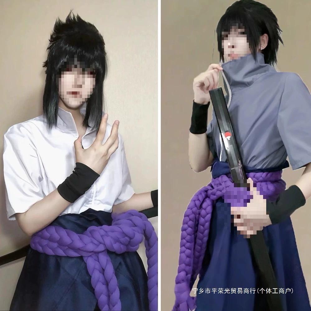 Косплей Naruto — костюм Какаши, Наруто, Гаара, Учиха Саске, Обито, Джирайя (Shippuden)